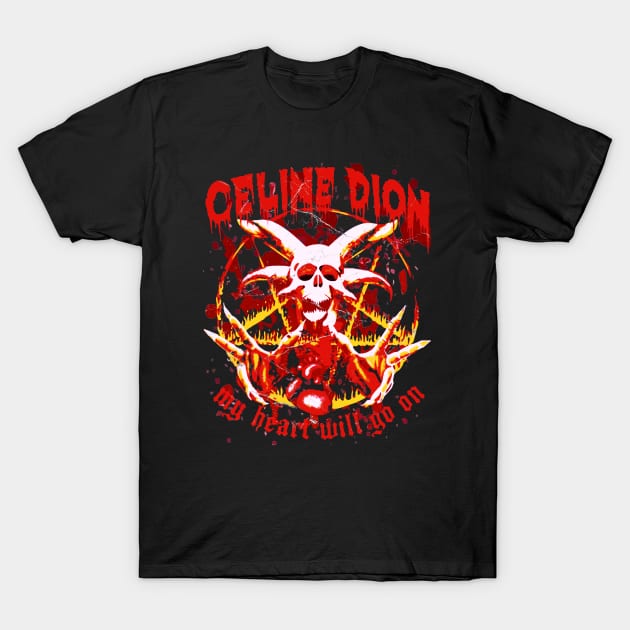 celine metal T-Shirt by toko om adon